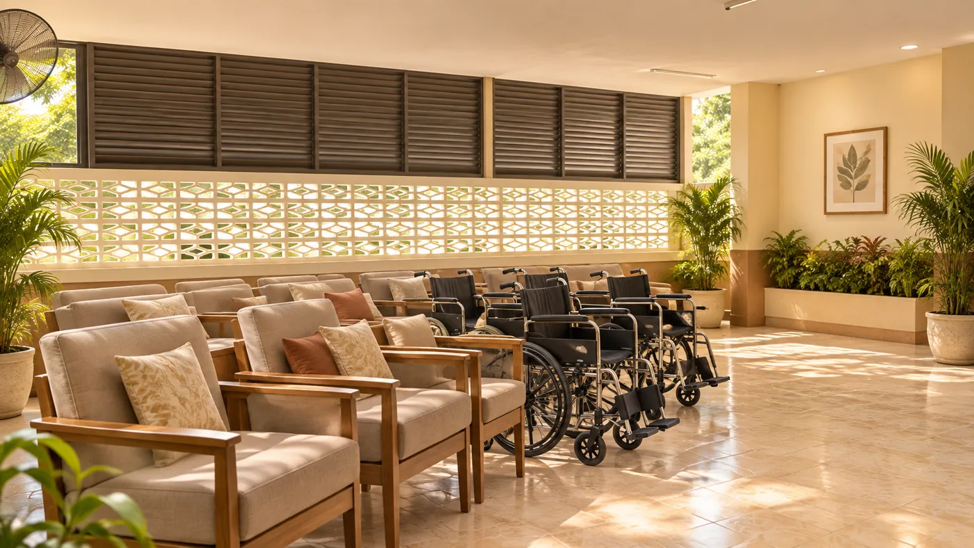 Exterior of Mercy Senior Care Centre, Temiang, Seremban